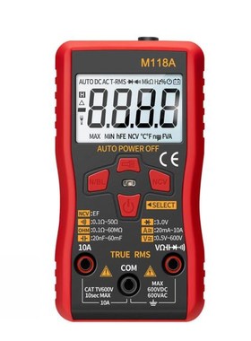 Mini M118A Digital Multimeter Smart Tester Auto True Rms Tra