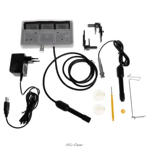 6 in 1 Water Quality Tester Monitor pH Meter Aquarium Water