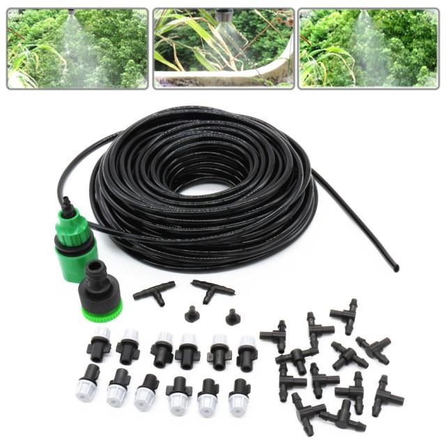 1 Kit Fog Watering Irrigation System Portable Misting Coolin