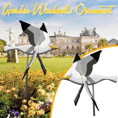 2021New Whirligig-Asuka Series Windmill Seagull Windmill Gar