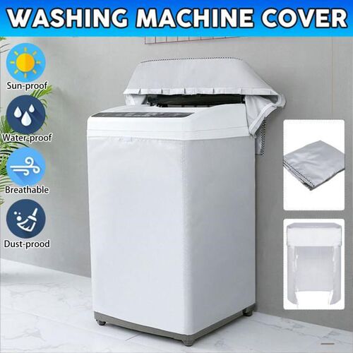 Silver Automatic Roller Washer Sunscreen Washing Machine Wat