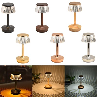 Diamond Table Lamp USB Rechargeable Acrylic Decoration Desk