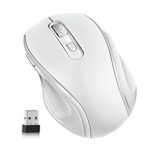 6 Buttons 2.4GHz Wireless Optical 4 Gears 1600DPI Adjustable