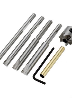 7Pcs Wood Turning Pen Mill Set Barrel Trimmer for Pen Kits W