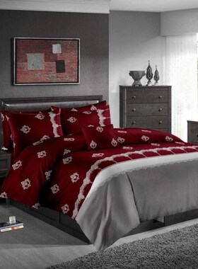 Luxury King Queen Size Bedding Sets Floral Jacquard Printed