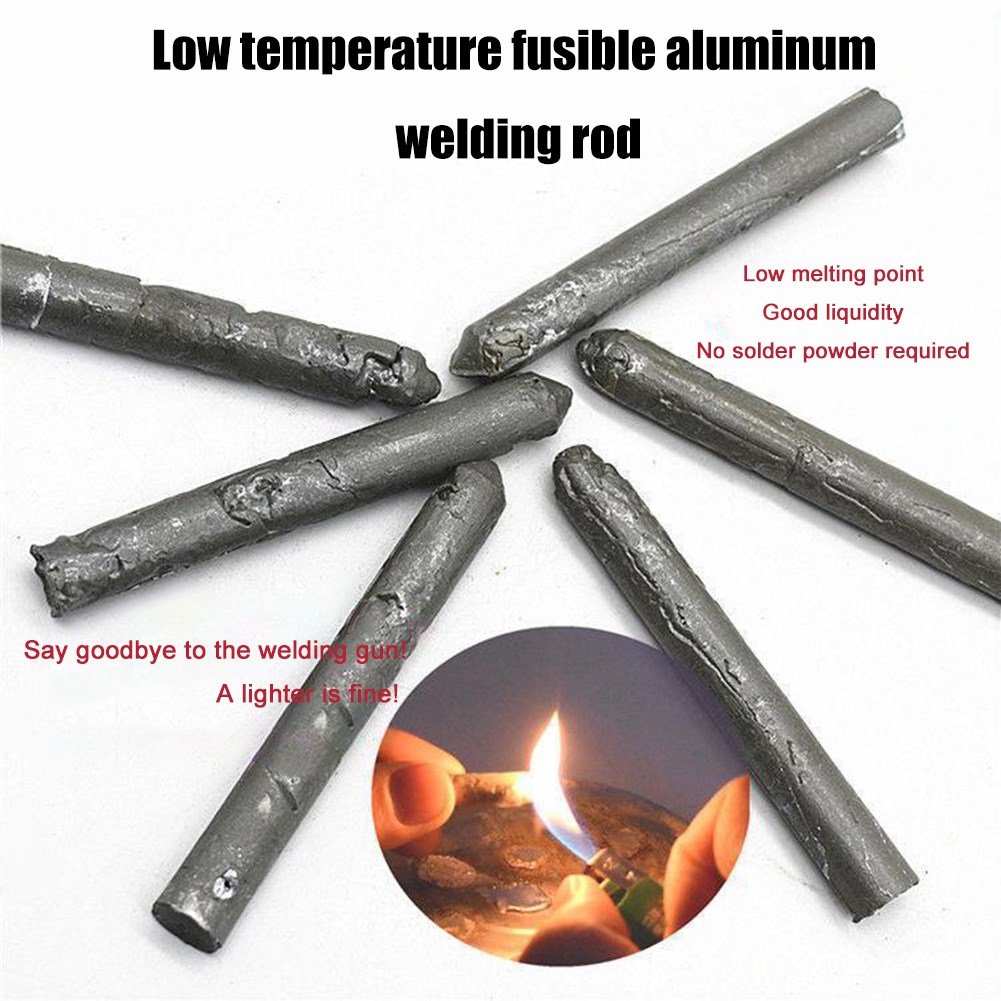 10pcs Durable Powder Cored Aluminum Welding Rod Multifunctio