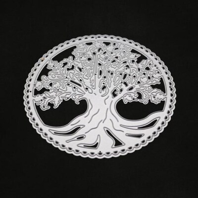 Tree of Life Metal Cutting Dies Stencil Scrap booking DIY Al