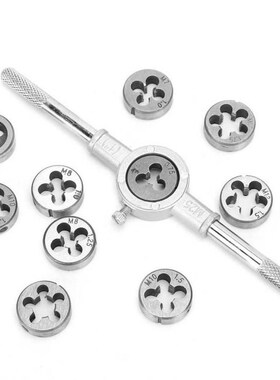 Screw Thread Tap Die Set External Thread Cutting Hand Tool K