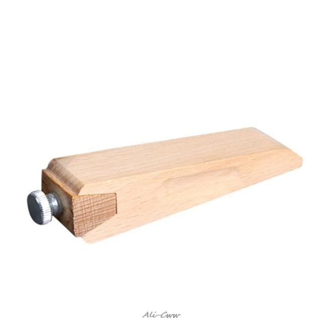 Handmade leather DIY wooden sandpaper sanding block vegetabl
