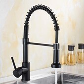Fauce Hot Brass Brushed Kitchen Nickel Cold Sink and Faucets