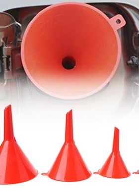4Pcs Small Car Refueling Funnel Gasoline Engine Oil Additive