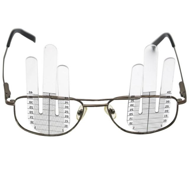 1 Pair Optical PH Ruler Pupil Height Meter Optometry PH Test