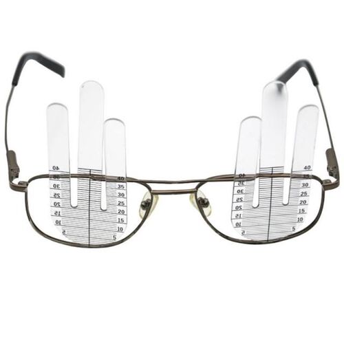 1 Pair Optical PH Ruler Pupil Height Meter Optometry PH Test