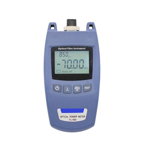 Mini Portable FTTH Optical Power Meter OPM Optic Fiber Cable