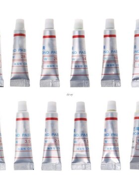 2pcs Diamond Abrasive Paste Compound Micron Glass Metal Poli