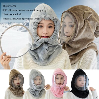 Autumn Women Warm  Winter Men Knitted Beanie Female Male Sca