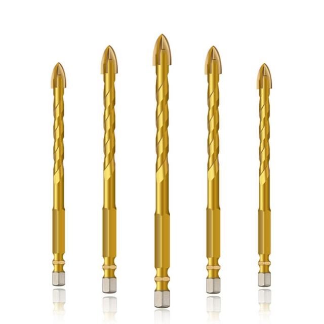 1pcs Triangle Drill Bit Tiling Cement Multi Purpose Ceramic