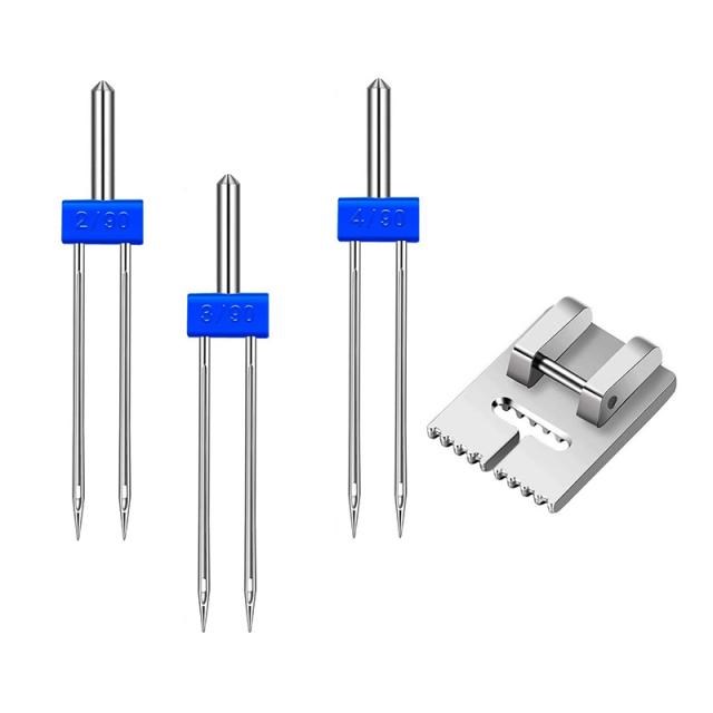 Double needle 2/3/4MM mm double needle plus applicable press