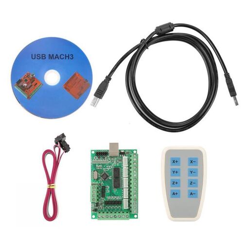 USB Interface Board CNC MACH3 Motion Control Card For Engrav