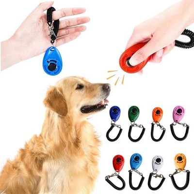 Dog Trainer Pet Training Dog Clicker Adjustable Lould Sound