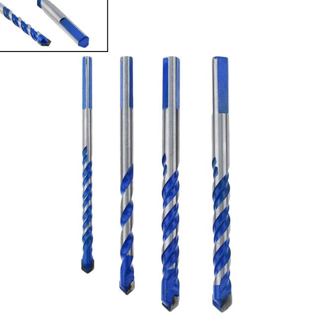 1PCS Blue 6mm to 12mm Multifunctional Glass Drill Bit Twist