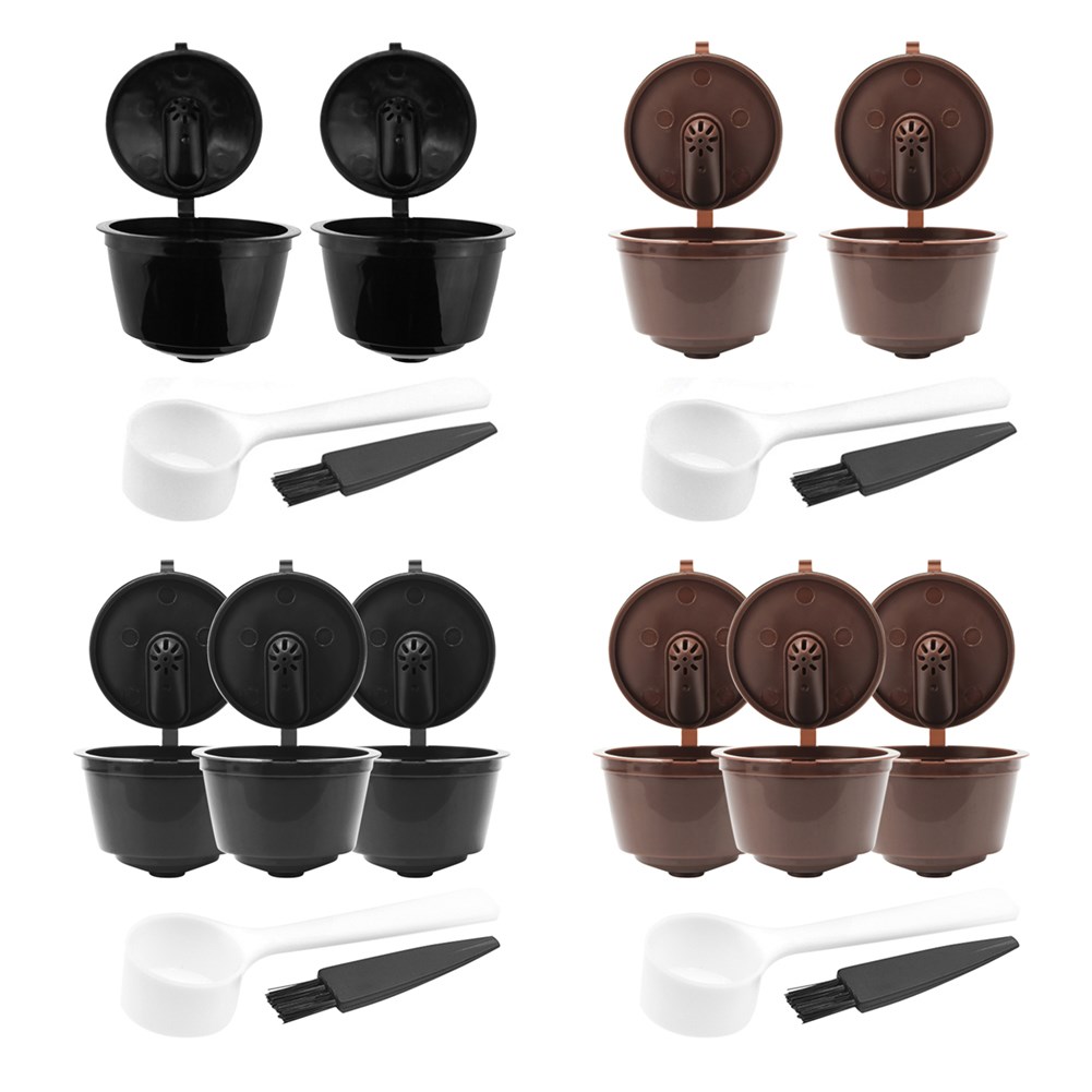 2/3pcs Reusable Coffee Capsule Filter Cup for Dolce Gusto Ho