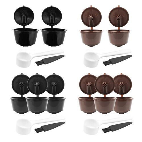 2/3pcs Reusable Coffee Capsule Filter Cup for Dolce Gusto Ho