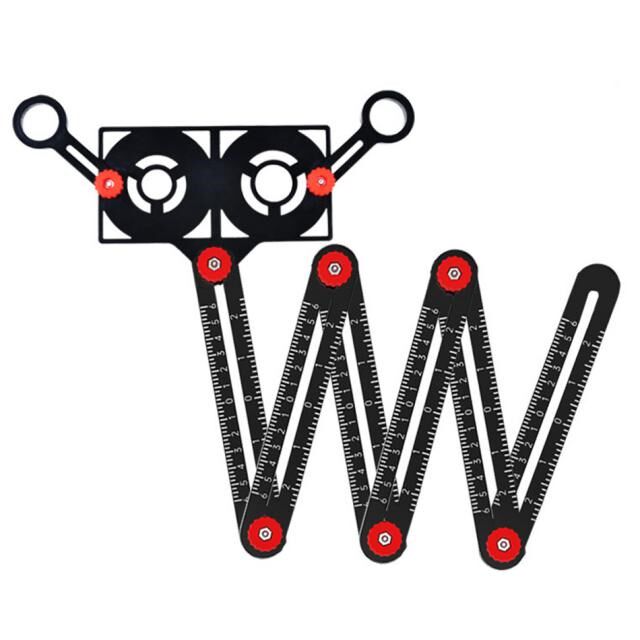 Opening Locator Tile Alloy Six-Sided Measuring Instrument Te