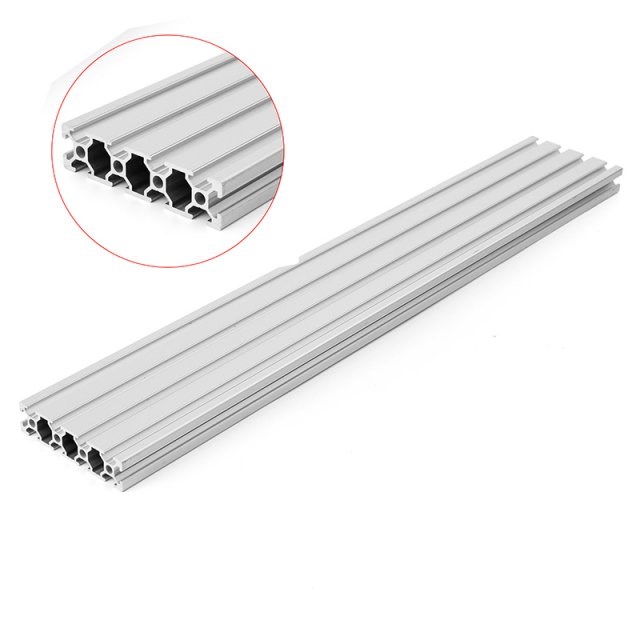 600mm Length 2080 Aluminium Alloy T-Slot Profiles Extrusion