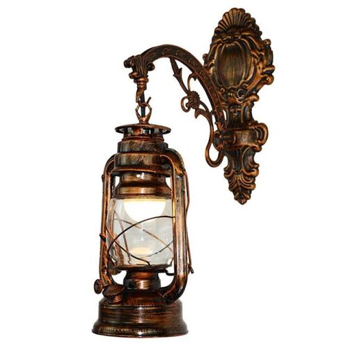 AC 90-260V Vintage LED Wall Lamp Barn Lantern Retro Kerosene