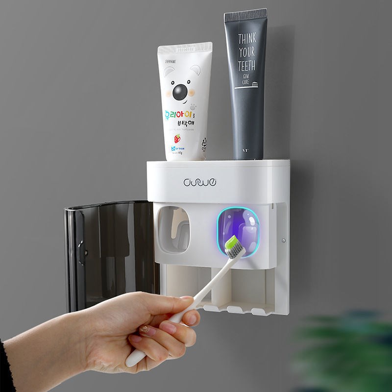 Solar Energy UV Toothbrush Holder Double Layer Sterilizer Au