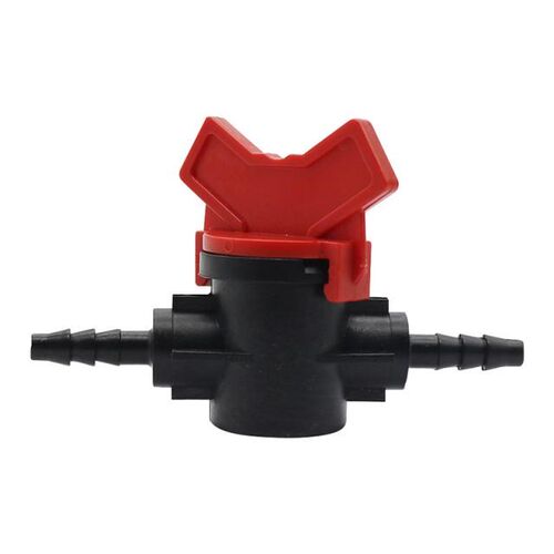 1 Pc 1/4 Inch Garden Valve Barbed Water Hose Connectors Irri