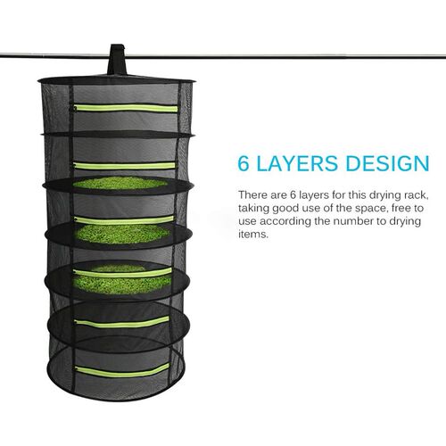 Heavy Duty Drying Rack Hanging Dry Net Foldable Drying Rack