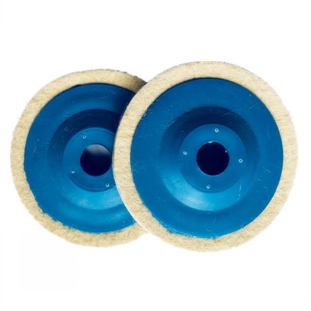 3pcs 100mm Polishing Disc Wool Buffing Angle Grinder Wheel P