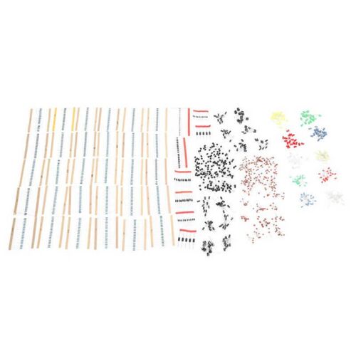 Electronic Component Kit Sturdy 30 Values Resistors for DIY