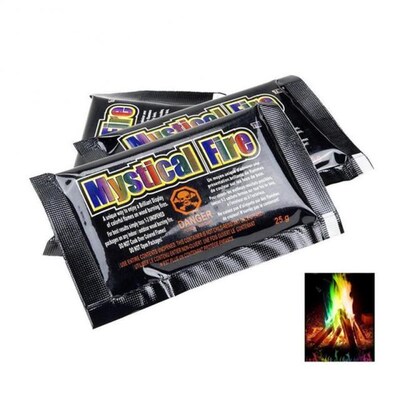 Mystical Fire Coloured Flame Bonfire Campfire Partyfireplace