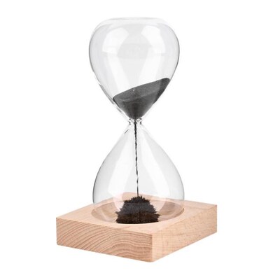 1Pcs Awaglass Hand-blown Timer clock Magnet Magnetic Hourgla