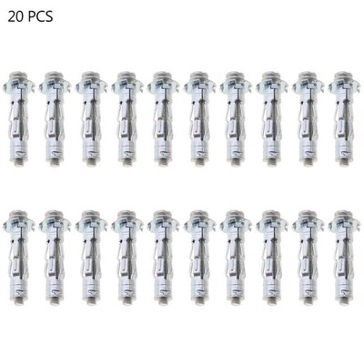 20Pcs M5*37MM Heavy Duty Metal Plasterboard Cavity Wall Fixi