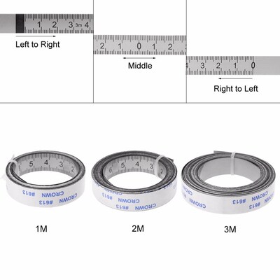 Millimetre Tape with Adhesive Back, Seft Sticked Measuring T