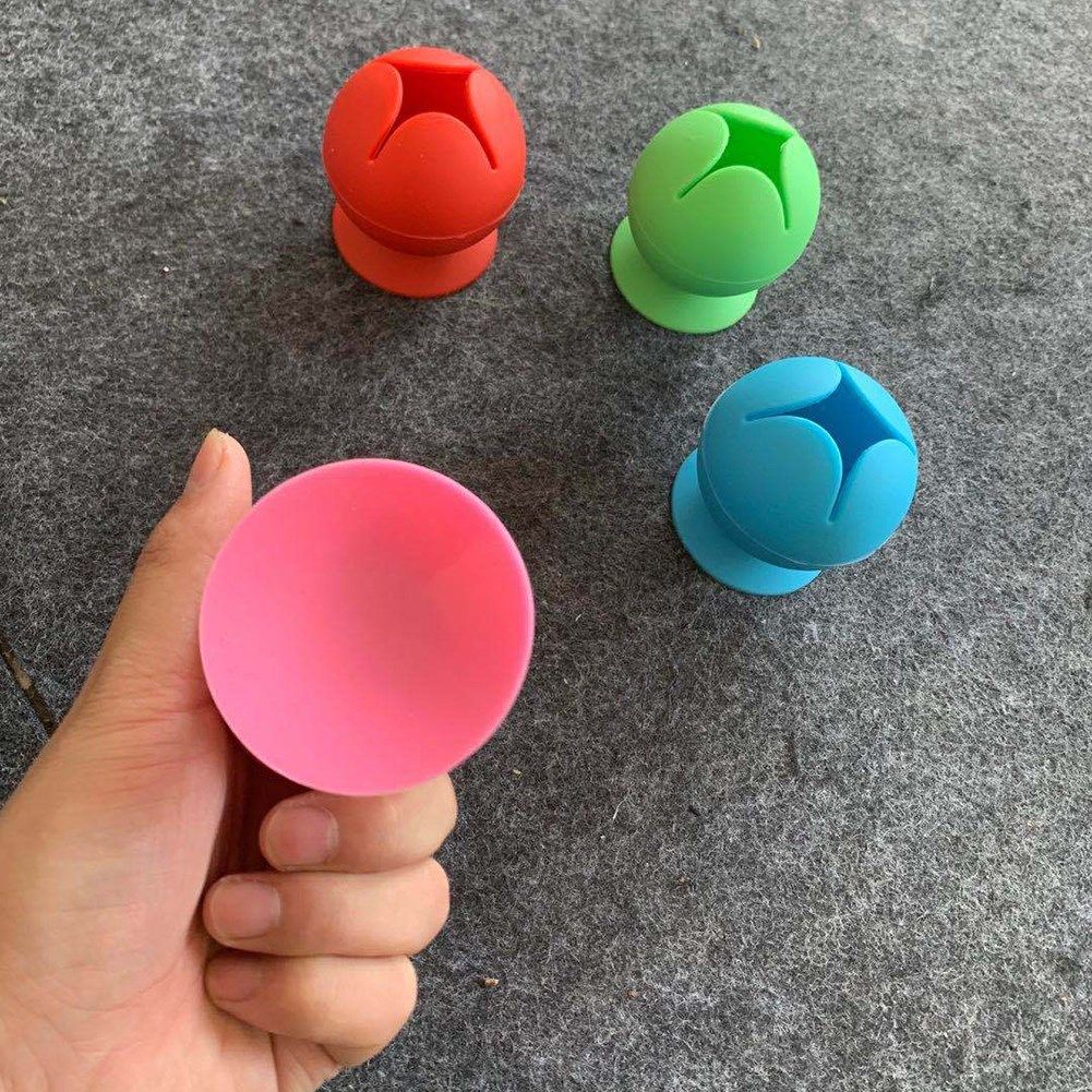 portable suction cup type household waste collection helper