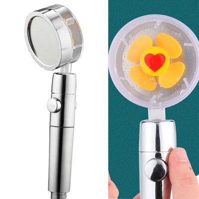 Turbocharged Shower Head High Pressure Filter For Water Show