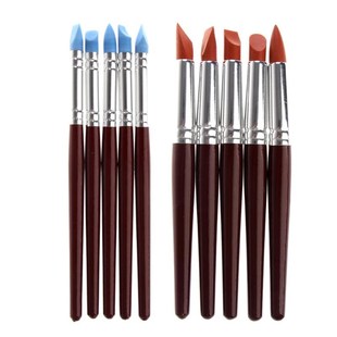 5 Pcs Clay Sculpting Wax Carving Pottery Tool Polymer Modeli