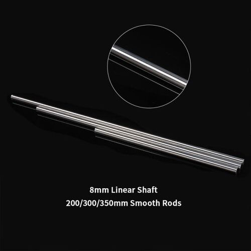 1PC 8mm 200/300/350mm Smooth Rods Linear Shaft Rail 3D Print - 封面