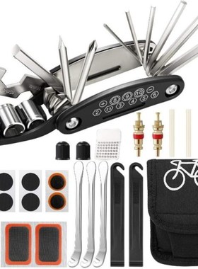 1 Set Bike Repair Tool Kits Multifunction 16 in 1 Screwdrive