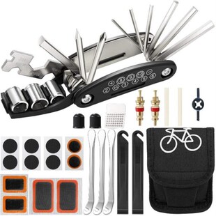 1 Set Bike Repair Tool Kits Multifunction 16 in 1 Screwdrive