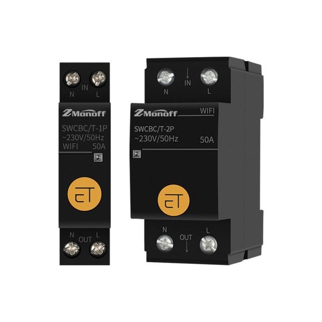 Tuya DIN Rail WIFI Circuit Breaker Smart Timer Switch Relay