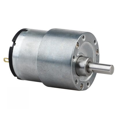 12V 80rpm /6V 500 rpm Metal Gear Reducer High Hardness Torqu