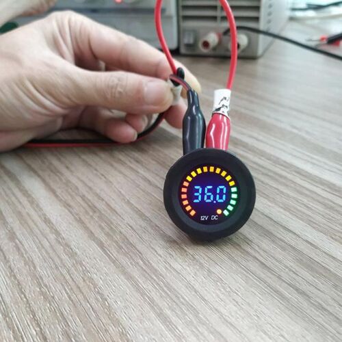 DC 12V Car Motorcycle Digital Voltmeter Voltage Gauge Meter