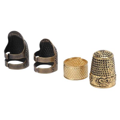 kitchen tools gadgets Thimble Non?Slip Adjustable Brass Fing