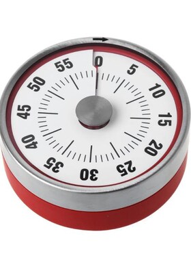 Stainless Steel Magnets Fridge Kitchen Timer Clock Mechanica